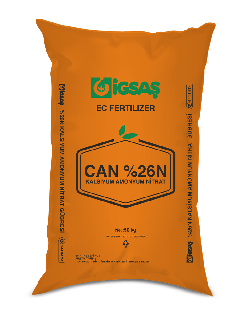 İGSAŞ CAN 26 % CALCIUM-AMMONIUM-NITRAT