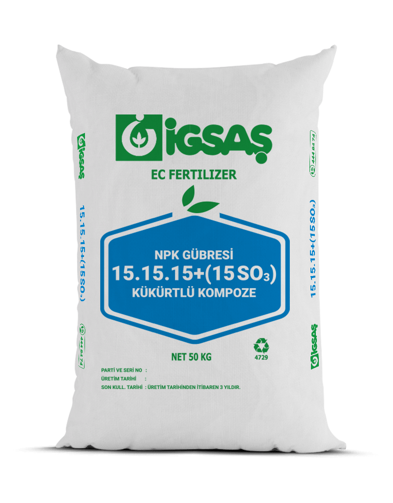 İGSAŞ 15.15.15+15 SO3 SCHWEFELHALTIGER KOMPLEXDÜNGER